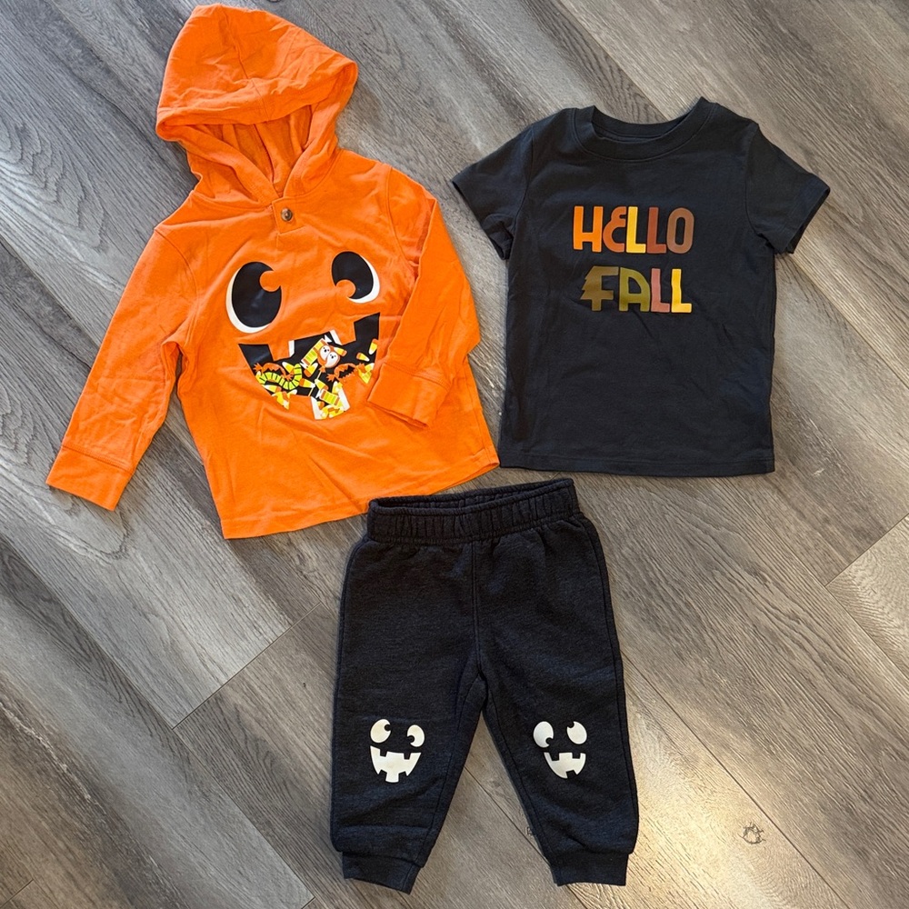 Baby Halloween / Fall Outfit Set